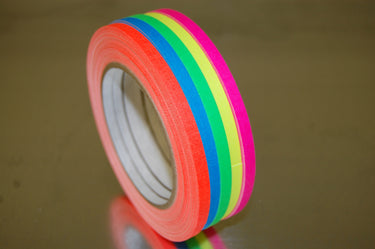 Quarter Inch UV Blacklight Reactive Fluorescent Gaffer Tape
